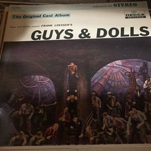 Vintage Guys and Dolls Vinyl Record